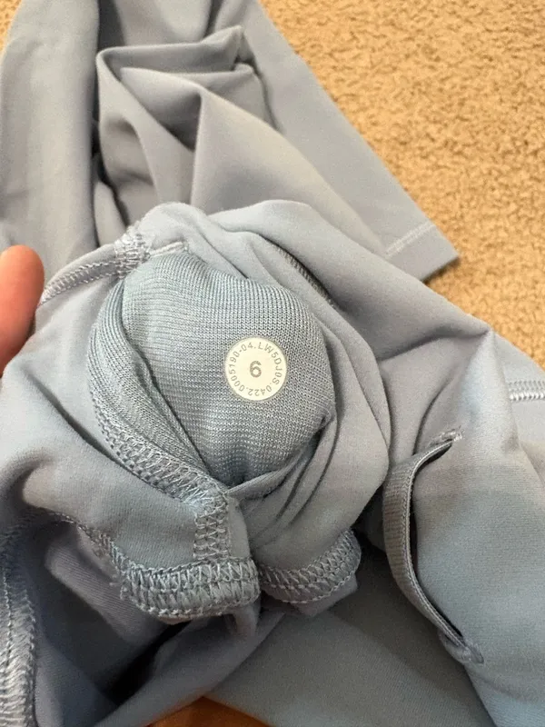 Light blue Lululemon wunder train leggings  - Image 3