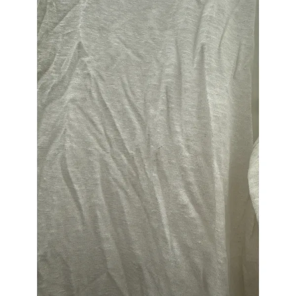 Adrienne Vittadini NWT Linen Top Women's XL White Long Sleeve Lightweight Resort - Image 6