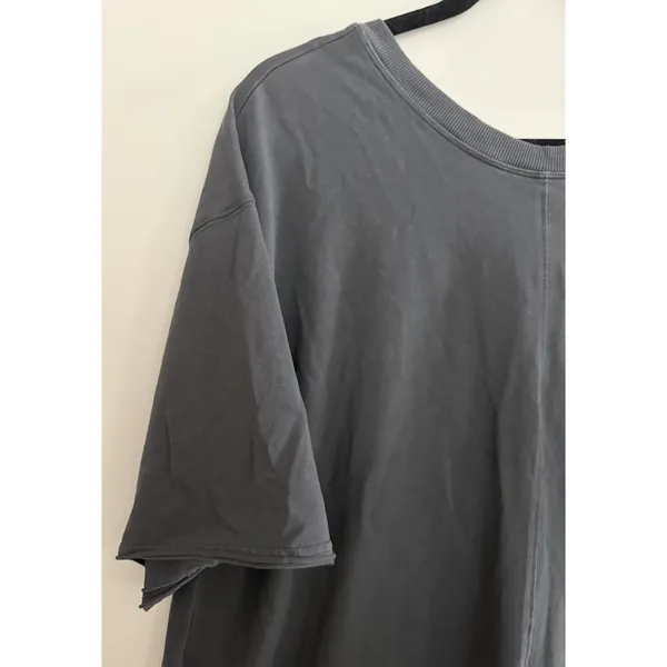 Free People Movement Hot Shot Tee Romper‎ Black Women's Size Large - Image 7