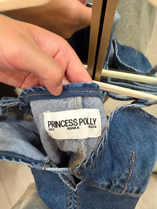 Princess Polly Denim Dress Mini - Image 3