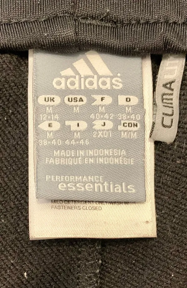 Women's Vintage Adidas Climalite Track Pants Black with Hot Pink Stripes Size M Good Pre-Owned Condition Features Women's Vintage Adidas Climalite Track Pants Black with Hot Pink Stripes #retro #Y2K #vintage - Image 7
