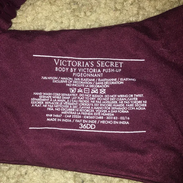 Maroon Body by Victoria’s Secret push-up bra - Image 6