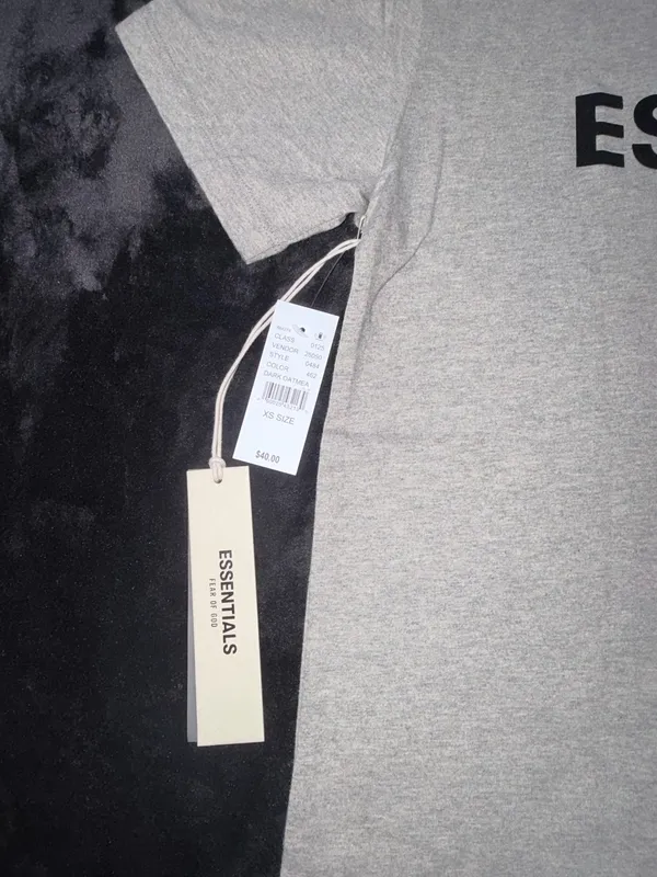 Fear of God Essentials Dark Oatmeal Tshirt - Image 7