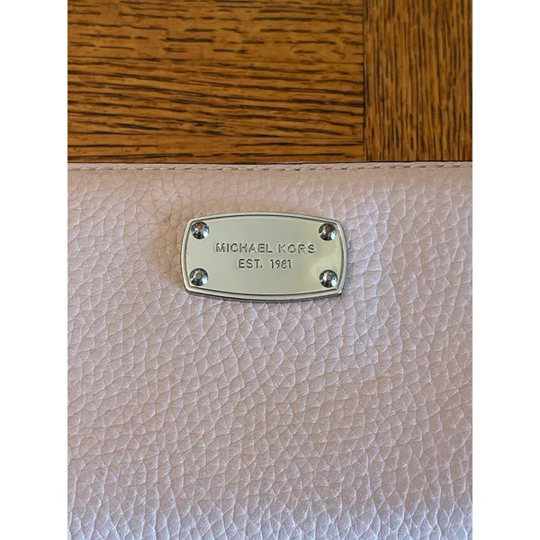Michael Kors jet set wallet in light pink - Image 2
