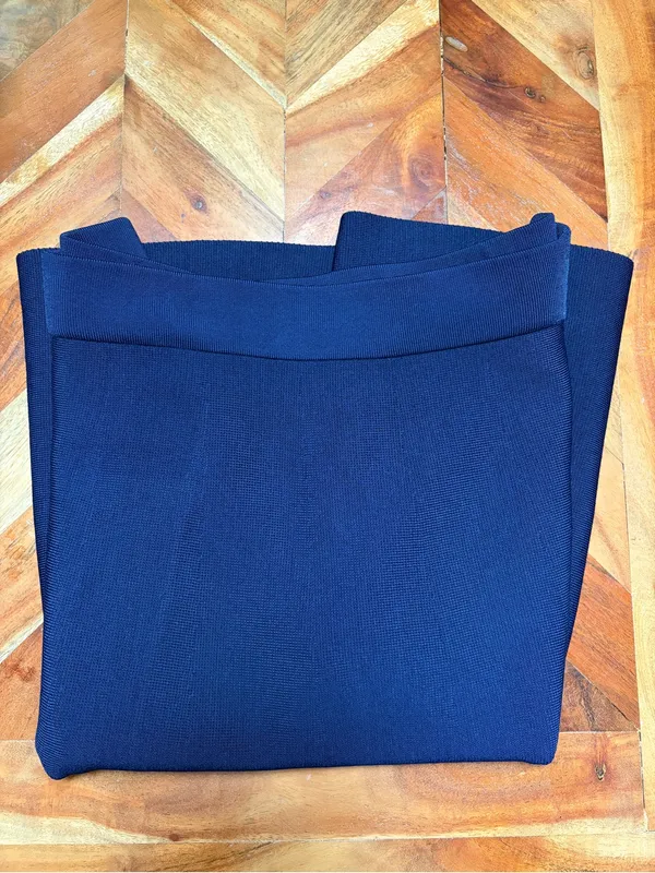 CAbi Dame Navy A-Line Skirt - Medium - Image 7