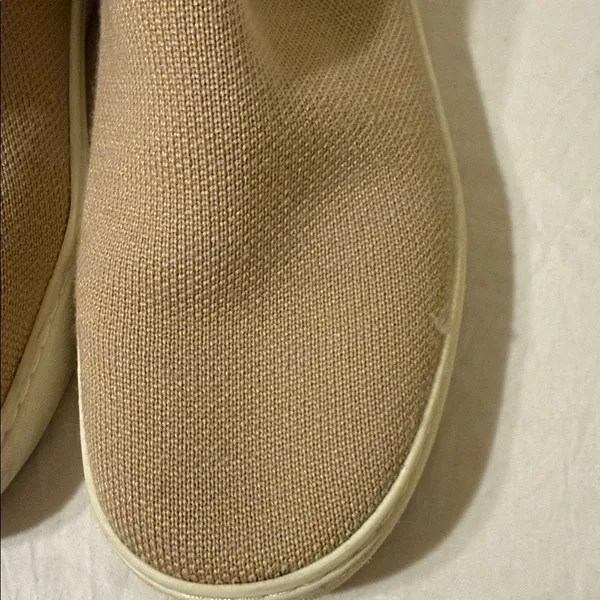 Rothy's The Chelsea Camel Knit Pull On Ankle Boots Womens 8 - Image 5