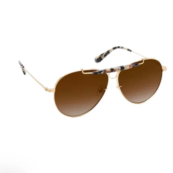 Krewe Merrymen 24k Crema aviator sunglasses NEW - Image 4