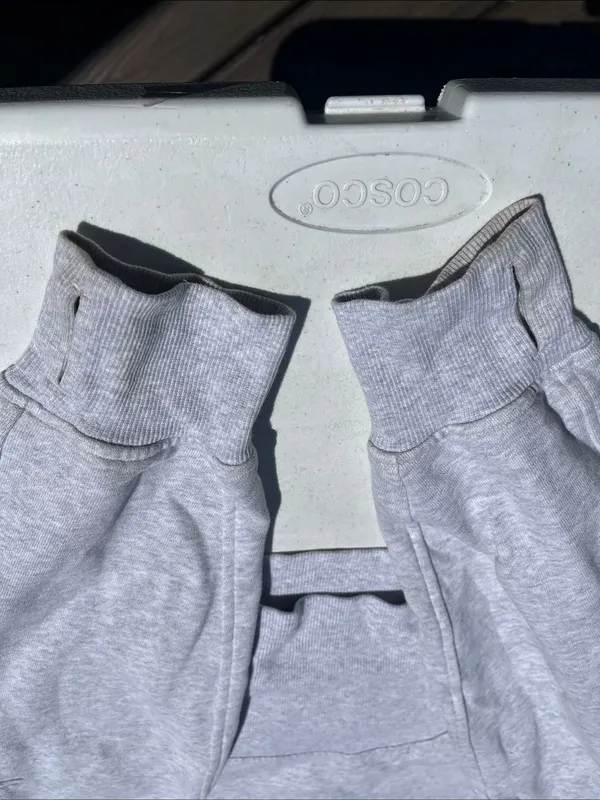 lululemon athletica Light Gray Half-Zip Hoodie - Image 4