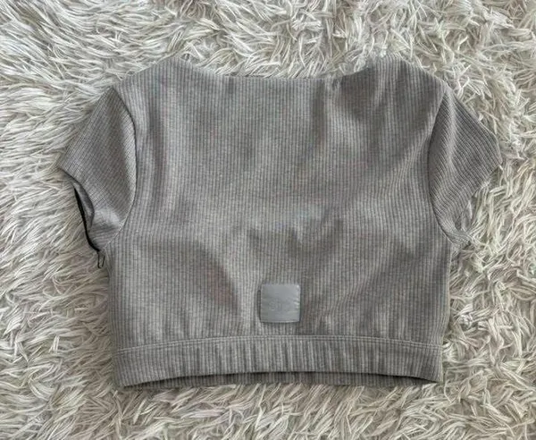 Alo Yoga Blissful Henley Bra Top - Image 2