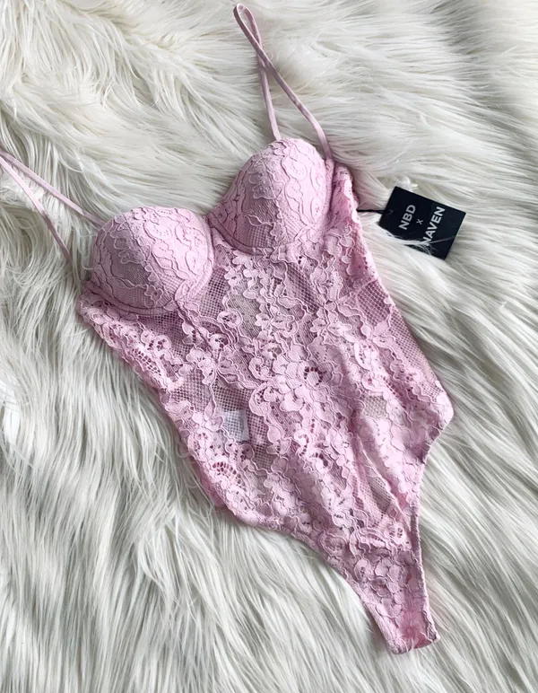 NWT NBD x Naven Caroline Lilac Bodysuit & Skirt - Image 12
