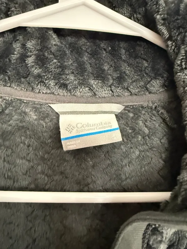 Columbia Ruby Lake Plush Half Zip Fleece S Gray - Image 4