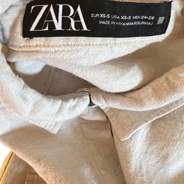 Zara Linen‎ Shirt - Image 6
