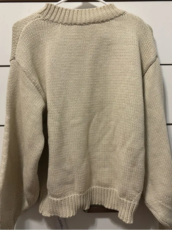 Princess Polly Harmony Sweater Beige NWT - Image 3