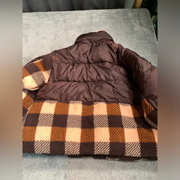 Columbia puffer jacket coat with Sherpa fleece 1X NWT - Image 13