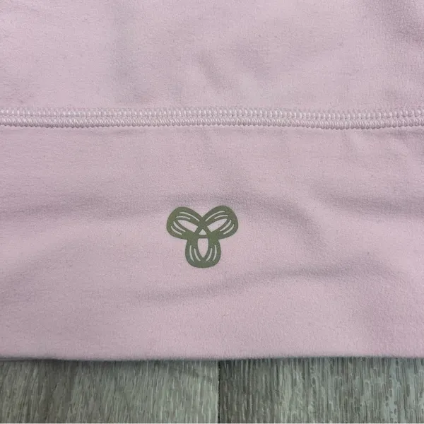 TNA by Aritzia Baby Pink Asymmetrical Sports Bra Active Wear Size XS - Image 4