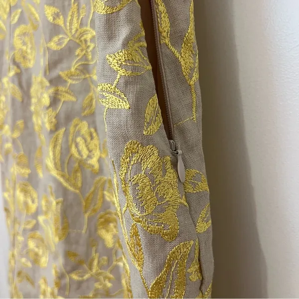 Tularosa Soree Dress in Yellow Floral - Image 6