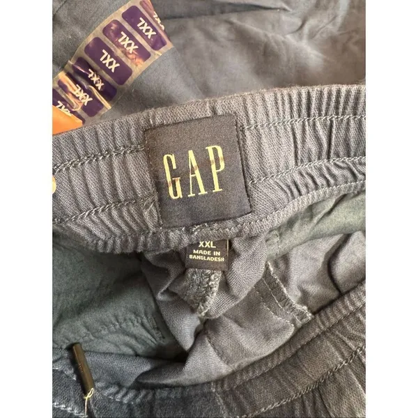 GAP Women’s Navy Blue Jogger Pants XXL Elastic Waist Lightweight Casual Lounge P - Image 7
