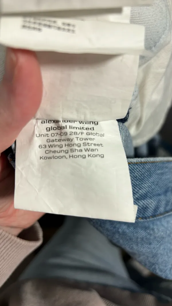 Alexander Wang blue Jean  - Image 11