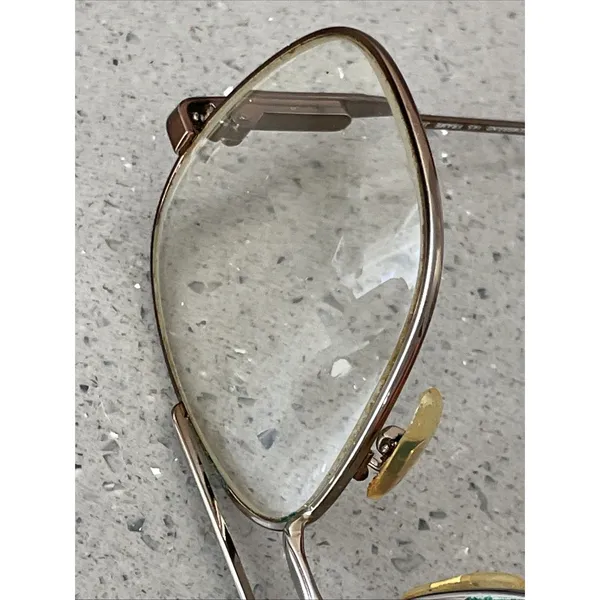 Vintage Rembrand Bronze 145 Eyeglasses Frames ONLY Japan Aviator Oversized - Image 13