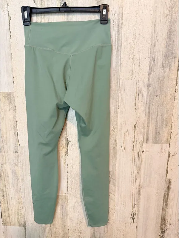 Nike Women's Small Leggings Sage Green High Waist 76% Polyester Workout Gym - Image 5