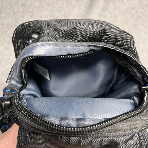 Samsonite Black Blue Nylon Multi Compartment Utility Camera Travel Pouch‎ Bag - Image 4