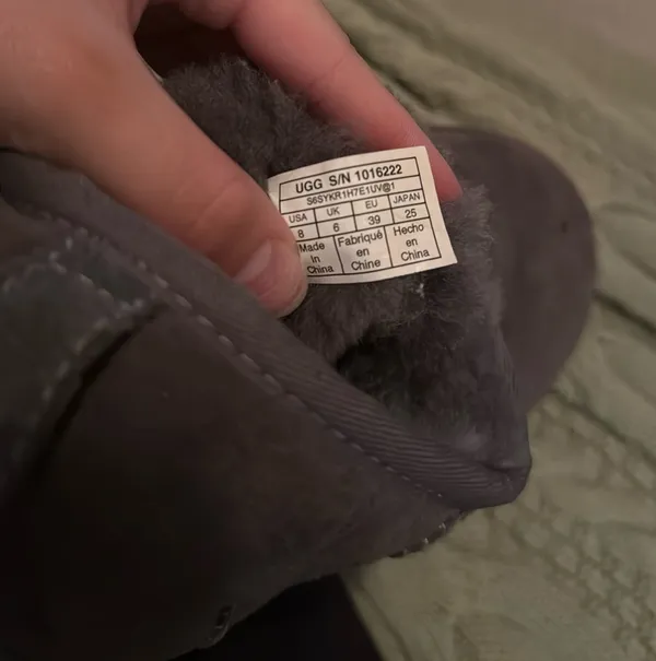 Light Grey UGG Boots - Image 5