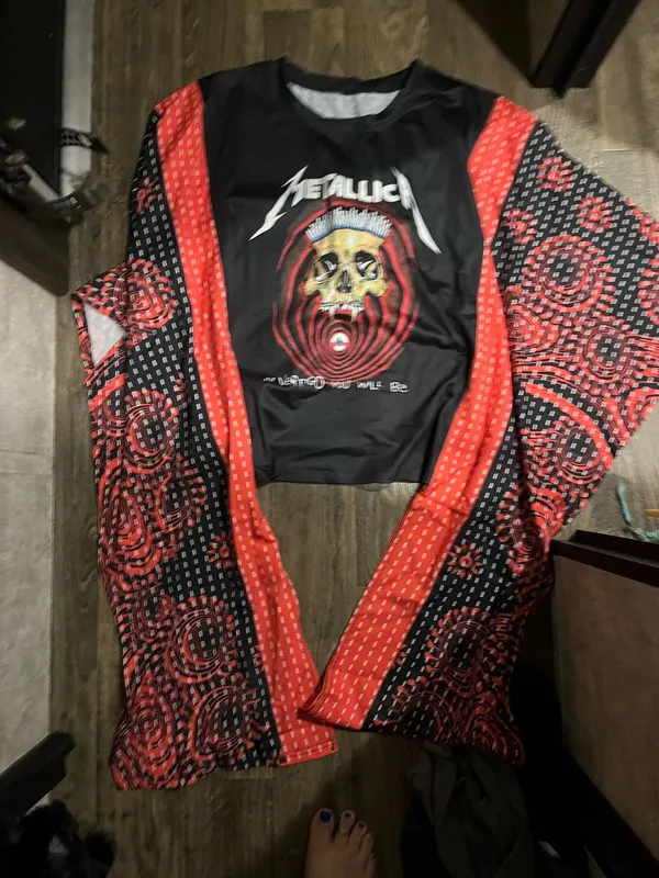 Neona boutique graphic katana shirt Metallica - Image 3