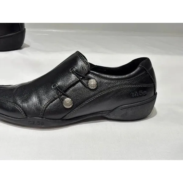 Taos black leather comfort loafers Size 8.5 - Image 5