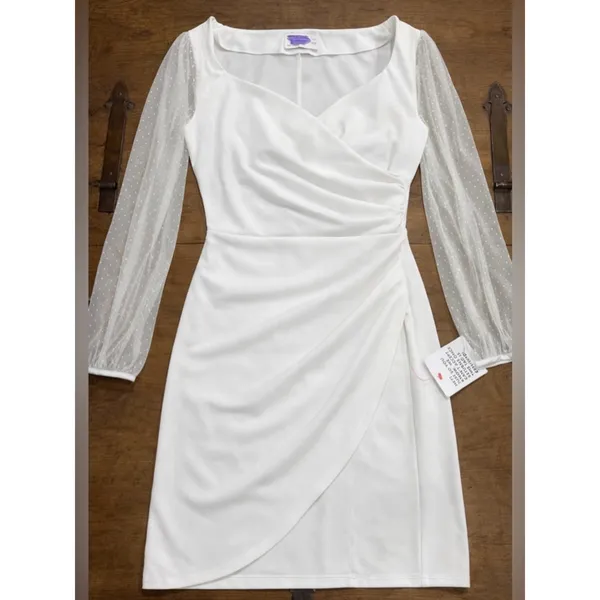 ASOS White Size 6 Bride to Be, Rehearsal Dinner, Graduation Outfit dress - Image 2
