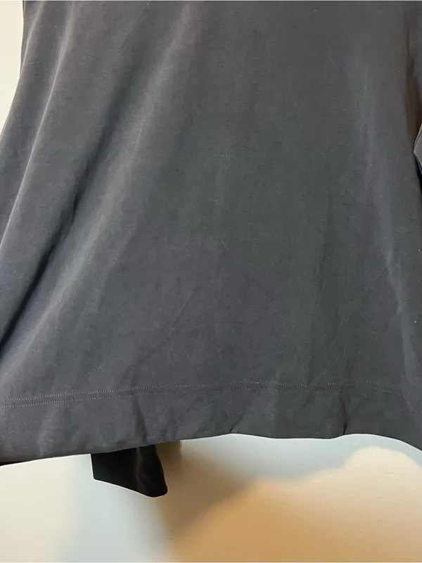 Athleta Women’s Charcoal‎ Gray Sweatshirt Crewneck Small Soft - Image 4