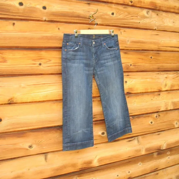 7 for all mankind 7FAM Cropped Dojo Jeans - Image 3