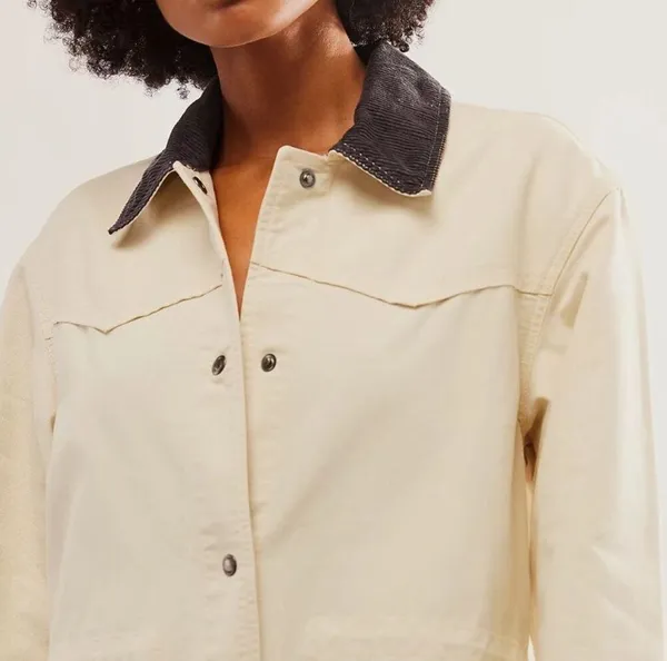 Free people Hunter Longline Duster Trench Coat in pastry cream Size S - Image 7