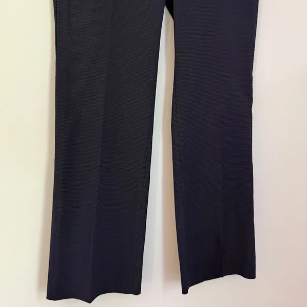 NWT Loft Wide Leg Curvy Trouser‎ Pants Small Plaid Pattern Red Blue Black Size 6 - Image 5