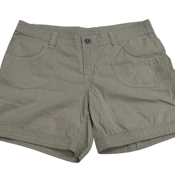 Kuhl‎ Kontra Beige Nylon Hiking Outdoor Camping Cargo Gorpcore Shorts Size 10 - Image 3