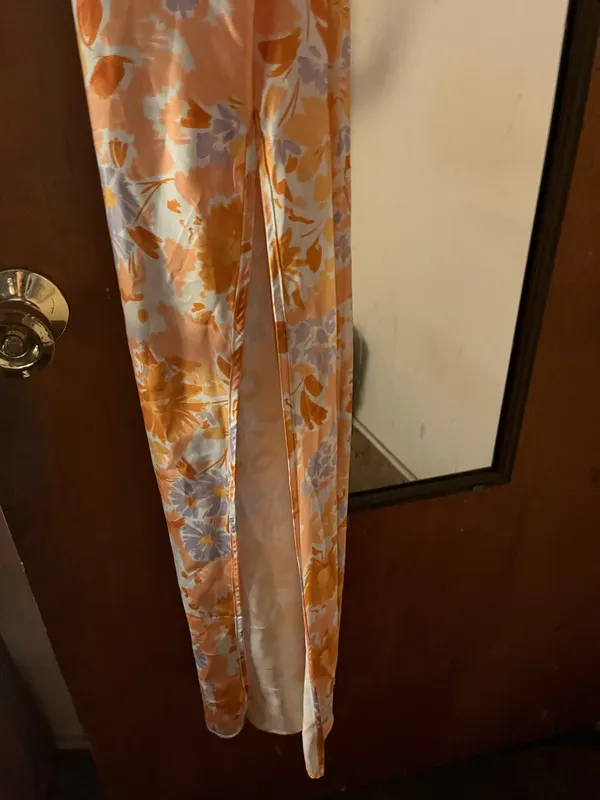 Beginning Boutique Maxi Dress Satin - Image 5