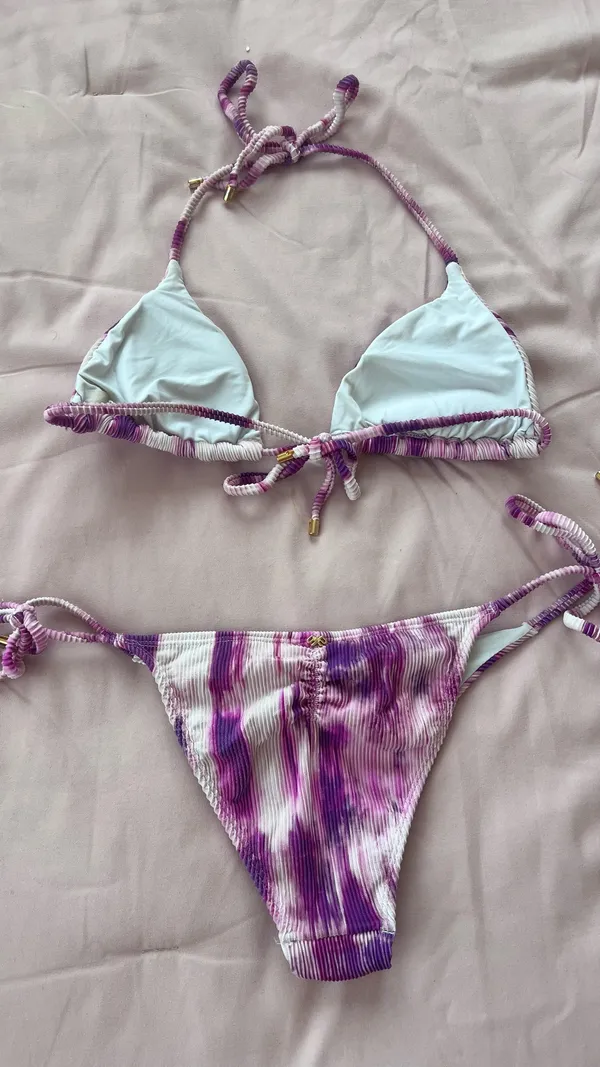 Salty Crew Magenta Design Bikini set - Image 4