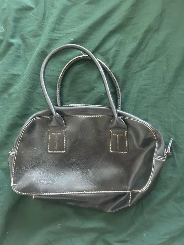 Tommy Hilfiger Vintage Y2K Bag Small Shoulder Black - Image 2