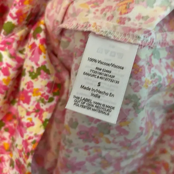 Time‎ & Tru Pink Floral Dress Size Small - Image 8