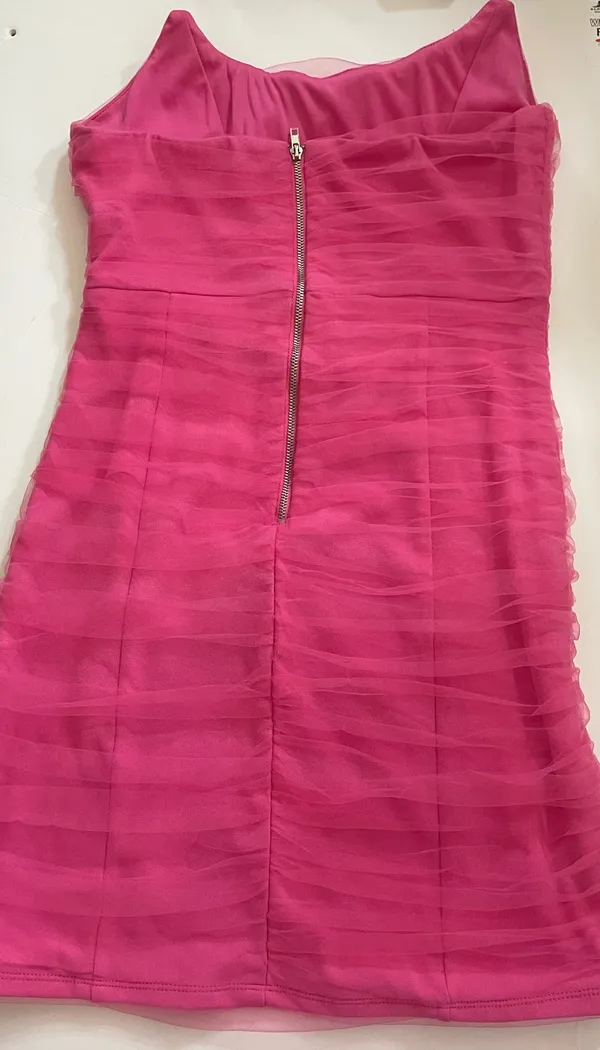 Dillard strapless mini dress Pink Size M - Image 4