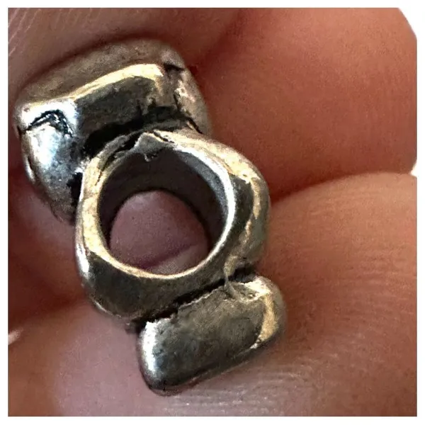 Silver tone boy charm - Image 6