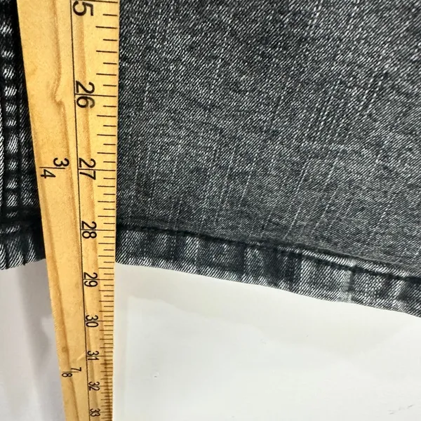 Marc New York Jeans Black Denim‎ Midi Skirt Womens 4 Quiet Luxury Clean Girl - Image 5