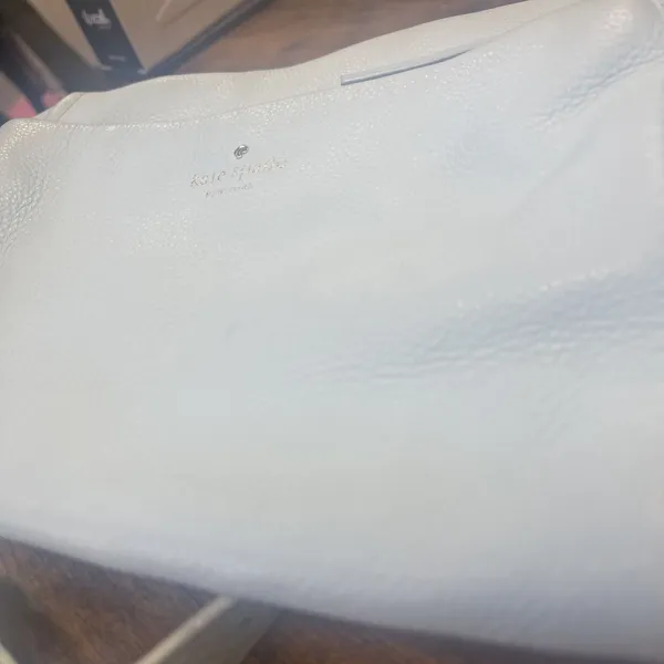 Kate Spade Mint Pebbled Leather Crossbody Shoulder Purse 2-Way Bag Medium - Image 10