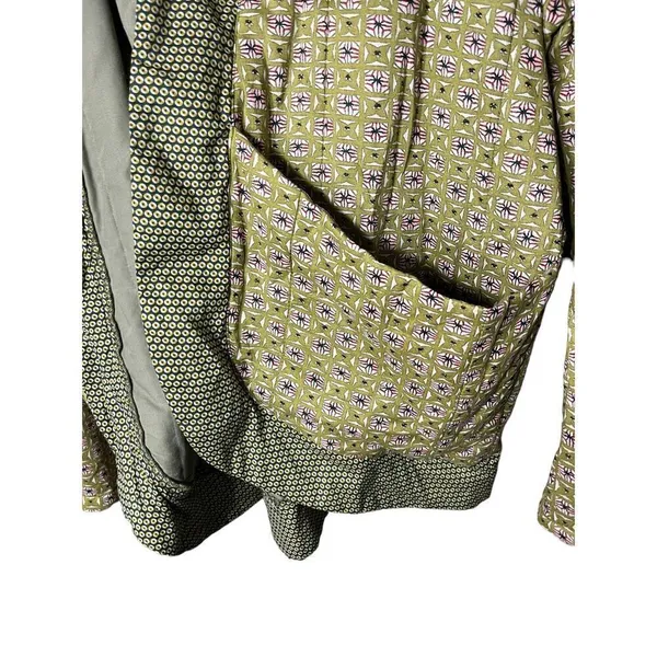 Urban outfitters Brooklyn printed jacket‎ open pockets sz M/L - Image 10
