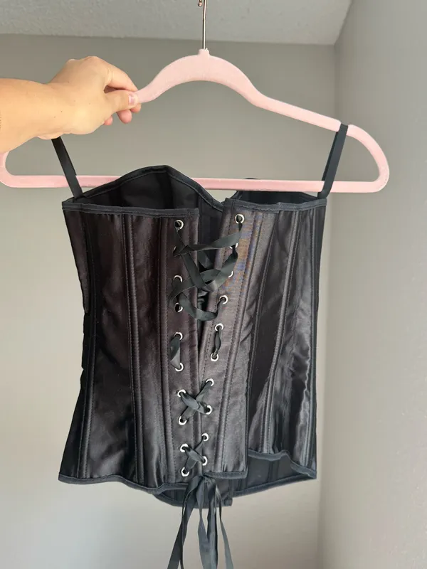 Black Corset Size XS - Image 2