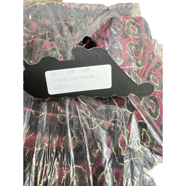 Motel Baby Jumpsuit in Coin Maroon Size Small NWT - Image 4