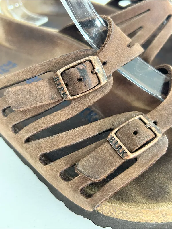 Birkenstock Granada Brown Sandals Size 37 or US 6-6.5 - Image 11