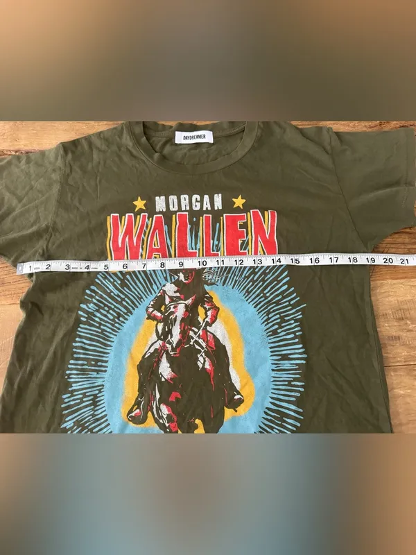 NWOT Daydreamer - Morgan Wallen Long Live The Cowgirls Short Sleeve Tee ~ Medium - Image 7