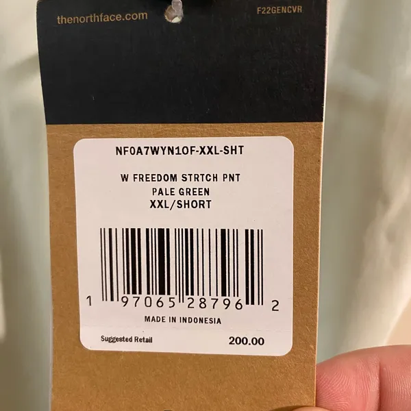 NWT Women's The North Face Freedom Stretch Snow‎ Pants Pale Green Size XXL 2XL - Image 5