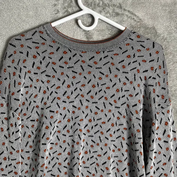 MM Lafleur The Tyler Pullover Sprinkle Knit Crew Neck‎ Sweater Size Medium - Image 6