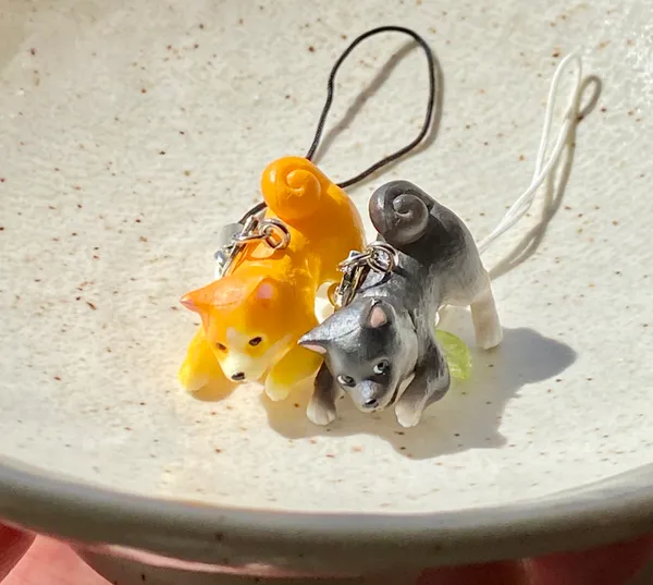 Handmade cute Japanese dog Shiba Inu phone charm/bag accessory/car display/strap🐶🌟 - Image 6